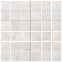 Beat White Square Mosaic 2 x 2 12 x 12